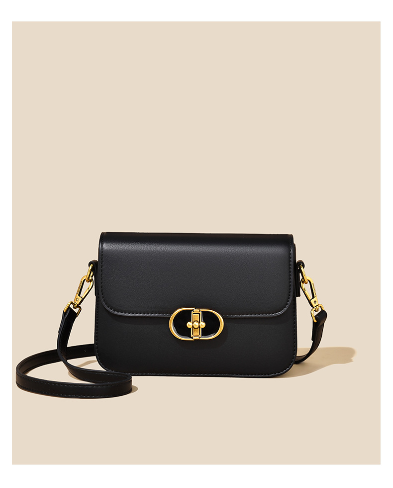 Crossbody Bag Classic Womens Small Square Leather shoulder bag